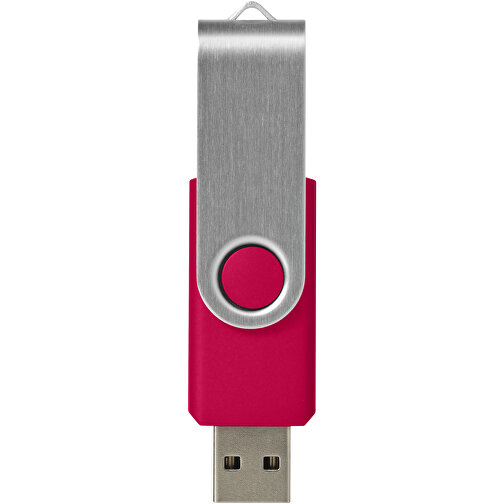 Rotate-basic USB-Stick 3.0 , magenta MB , 128 GB , Kunststoff, Aluminium MB , 5,80cm x 1,90cm x 1,00cm (Länge x Höhe x Breite), Bild 3