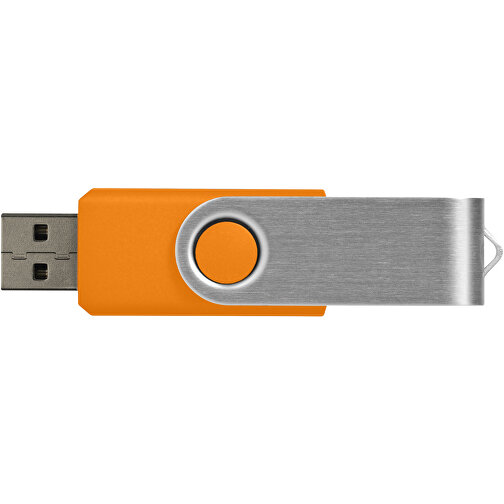 Rotate-basic USB-Stick 3.0 , orange MB , 65 GB , Kunststoff, Aluminium MB , 5,80cm x 1,90cm x 1,00cm (Länge x Höhe x Breite), Bild 4