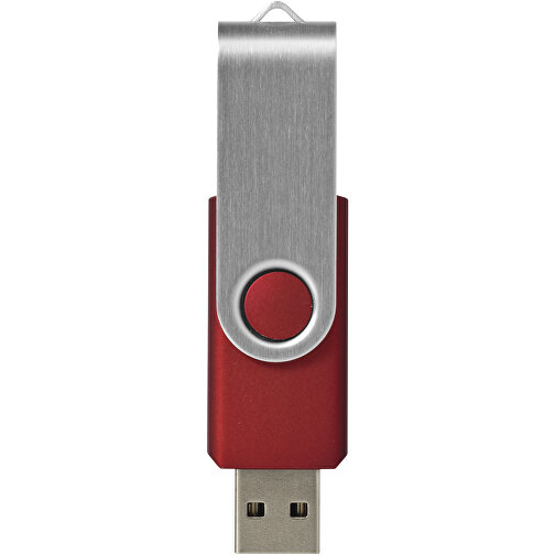 Rotate-basic USB-Stick 3.0 , rot MB , 128 GB , Kunststoff, Aluminium MB , 5,80cm x 1,90cm x 1,00cm (Länge x Höhe x Breite), Bild 3