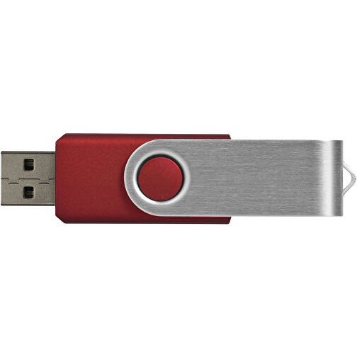 Rotate-basic USB-Stick 3.0 , rot MB , 128 GB , Kunststoff, Aluminium MB , 5,80cm x 1,90cm x 1,00cm (Länge x Höhe x Breite), Bild 4