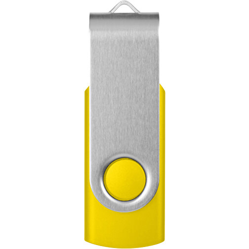 Rotate-basic USB-Stick 3.0 , gelb MB , 128 GB , Kunststoff, Aluminium MB , 5,80cm x 1,90cm x 1,00cm (Länge x Höhe x Breite), Bild 5