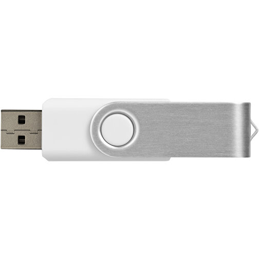 Rotate-basic USB-Stick 3.0 , weiss MB , 65 GB , Kunststoff, Aluminium MB , 5,80cm x 1,90cm x 1,00cm (Länge x Höhe x Breite), Bild 4