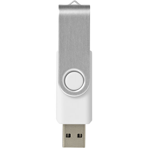 Rotate-basic USB-Stick 3.0 , weiß MB , 32 GB , Kunststoff, Aluminium MB , 5,80cm x 1,90cm x 1,00cm (Länge x Höhe x Breite), Bild 3