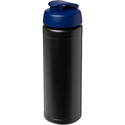 Baseline Rise 750 Ml Sportflasche Mit Klappdeckel , schwarz/ blau, HDPE Kunststoff, PP Kunststoff, 23,60cm (Höhe), Bild 3