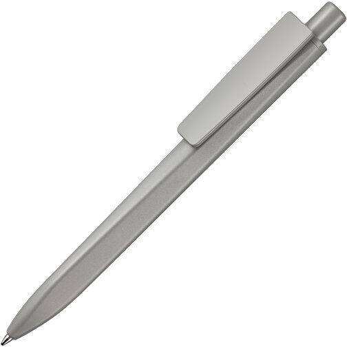 Kugelschreiber RIDGE , Ritter-Pen, steingrau, ABS-Kunststoff, 14,10cm (Länge), Bild 2