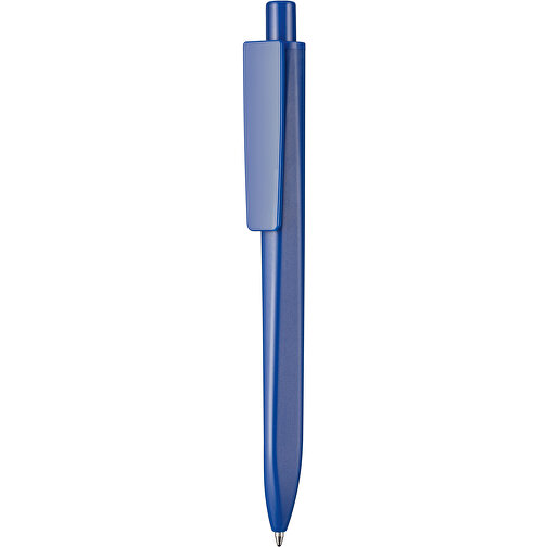 Kugelschreiber RIDGE , Ritter-Pen, azurblau, ABS-Kunststoff, 14,10cm (Länge), Bild 1