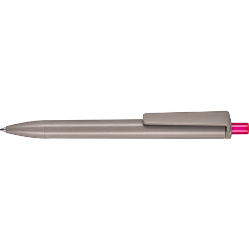 Kugelschreiber ALGO-PEN , Ritter-Pen, natur / magentapink, Algoblend PLA-ENP 20-002, 14,50cm (Länge), Bild 3