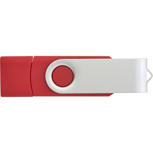 OTG Rotate USB Typ-C Stick , rot MB , 16 GB , Kunststoff, Aluminium MB , 7,00cm x 1,60cm x 1,00cm (Länge x Höhe x Breite), Bild 4