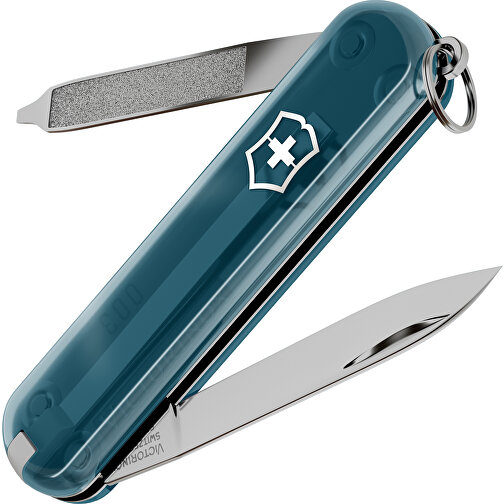 ESCORT - Victorinox Schweizer Messer , Victorinox, Sky High, hochlegierter, rostfreier Stahl, 5,80cm x 0,80cm x 1,80cm (Länge x Höhe x Breite), Bild 1