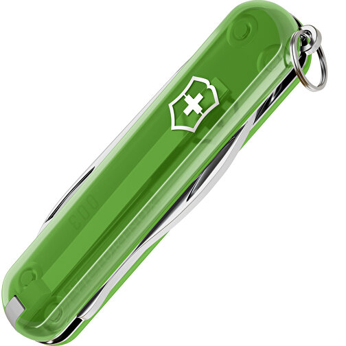 RALLY - Victorinox Schweizer Messer , Victorinox, Green Tea, hochlegierter, rostfreier Stahl, 5,80cm x 0,90cm x 2,00cm (Länge x Höhe x Breite), Bild 3