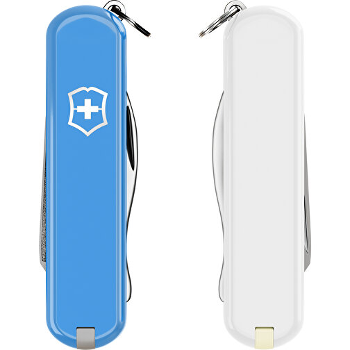 RALLY - Victorinox Schweizer Messer , Victorinox, Summer Rain / Falling Snow, hochlegierter, rostfreier Stahl, 5,80cm x 0,90cm x 2,00cm (Länge x Höhe x Breite), Bild 5