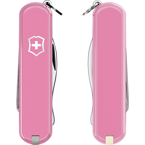 RALLY - Victorinox Schweizer Messer , Victorinox, Cherry Blossom, hochlegierter, rostfreier Stahl, 5,80cm x 0,90cm x 2,00cm (Länge x Höhe x Breite), Bild 5