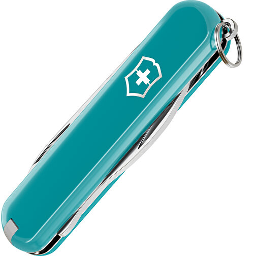 RALLY - Victorinox Schweizer Messer , Victorinox, Mountain Lake, hochlegierter, rostfreier Stahl, 5,80cm x 0,90cm x 2,00cm (Länge x Höhe x Breite), Bild 3