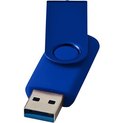 Rotate USB-Stick 3.0 Aus Metall , royalblau MB , 16 GB , Kunststoff, Aluminium MB , 5,80cm x 1,90cm x 1,00cm (Länge x Höhe x Breite), Bild 1