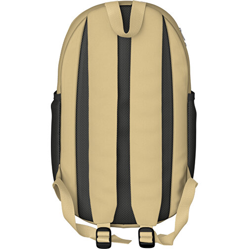 Rucksack Milan , hellbraun, Sublimation-fabric 300g, 15,00cm x 40,00cm x 30,00cm (Länge x Höhe x Breite), Bild 2