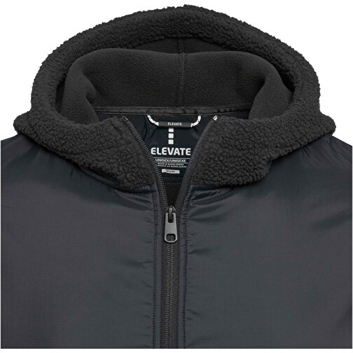 Evans Sherpa Fleecepullover Half-Zip Unisex , schwarz, Sherpa 100% Recyceltes Polyester, XL, , Bild 5