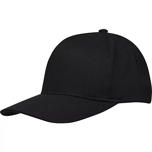 Cappellino in tessuto riciclato Aware™ a 5 pannelli Onyx, Immagine 1