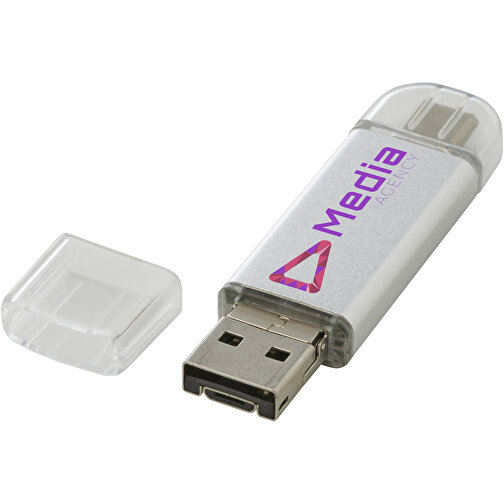 Chiavetta USB Tipo-C OTG in alluminio, Immagine 2