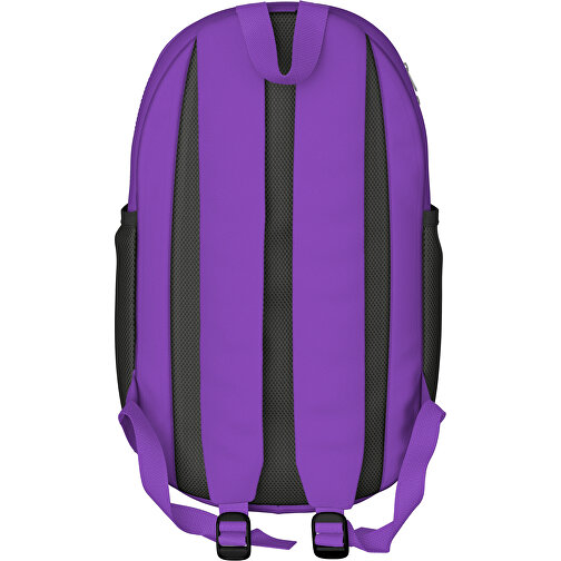 Rucksack Milan , lavendellila, Sublimation-fabric 300g, 15,00cm x 40,00cm x 30,00cm (Länge x Höhe x Breite), Bild 2