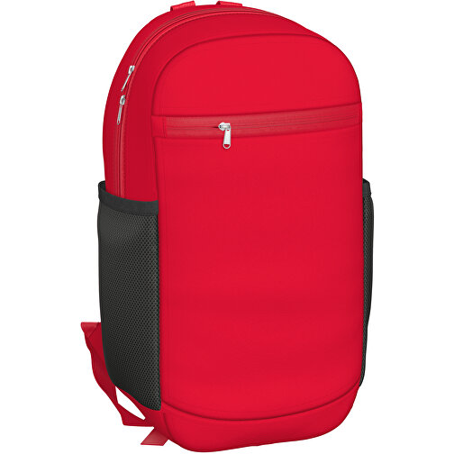 Rucksack Milan , dunkelrot, Sublimation-fabric 300g, 15,00cm x 40,00cm x 30,00cm (Länge x Höhe x Breite), Bild 1