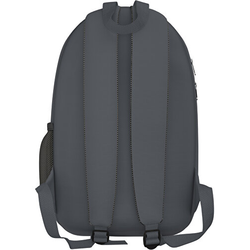 Rucksack Easy , asphaltgrau, Sublimation-fabric 300g, 15,00cm x 40,00cm x 30,00cm (Länge x Höhe x Breite), Bild 2