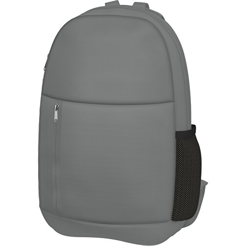 Rucksack Easy , delfingrau, Sublimation-fabric 300g, 15,00cm x 40,00cm x 30,00cm (Länge x Höhe x Breite), Bild 1