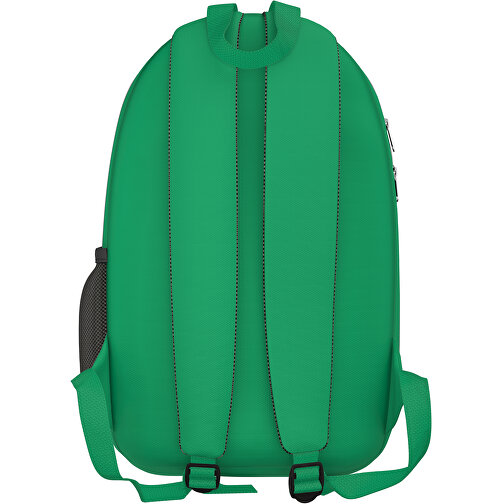 Rucksack Easy , hellgrün, Sublimation-fabric 300g, 15,00cm x 40,00cm x 30,00cm (Länge x Höhe x Breite), Bild 2