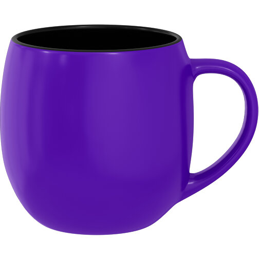 Olaf Aussen Farbig Innen Schwarz 400ml , violet / schwarz, New Bone China Porzellan, 9,00cm x 12,00cm (Höhe x Breite), Bild 1