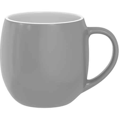 Olaf Aussen Farbig Innen Weiss 400ml , grau / weiss, New Bone China Porzellan, 9,00cm x 12,00cm (Höhe x Breite), Bild 1