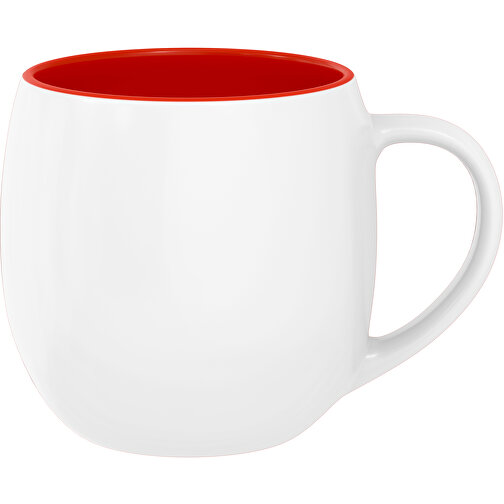 Olaf Innen Farbig Außen Weiß 400ml , weiß / rot, New Bone China Porzellan, 9,00cm x 12,00cm (Höhe x Breite), Bild 1