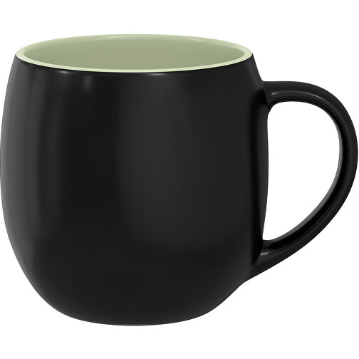 Olaf Innen Farbig Außen Schwarz 400ml , schwarz / mintgrün, New Bone China Porzellan, 9,00cm x 12,00cm (Höhe x Breite), Bild 1