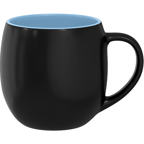 Olaf Innen Farbig Außen Schwarz 400ml , schwarz / hellblau, New Bone China Porzellan, 9,00cm x 12,00cm (Höhe x Breite), Bild 1