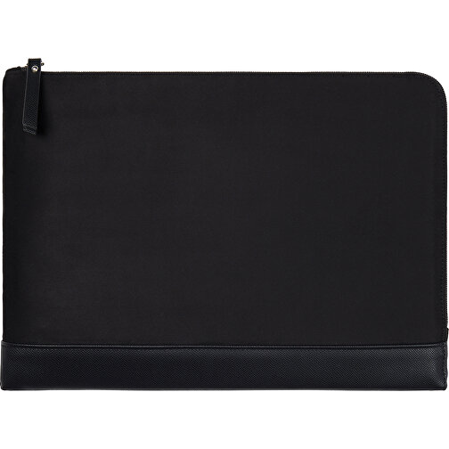 VINGA Marlow 16' Laptop Sleeve Aus RCS Recyceltem Polyester, Schwarz , schwarz, Polyester, 39,00cm x 2,00cm x 28,00cm (Länge x Höhe x Breite), Bild 1