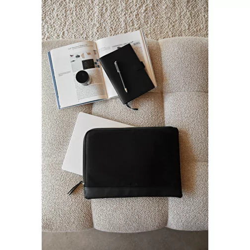 VINGA Marlow 16' Laptop Sleeve en polyester recyclé RCS, noir, Image 6