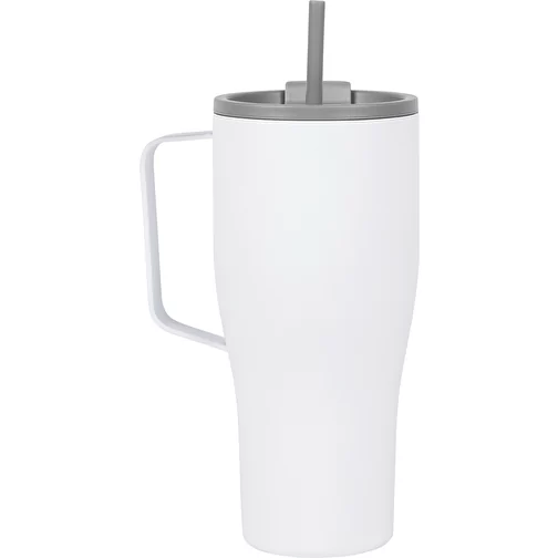 Bouteille VINGA Eos Voyager 800ml en RCS rec. Stainless-Steel, blanc, Image 1