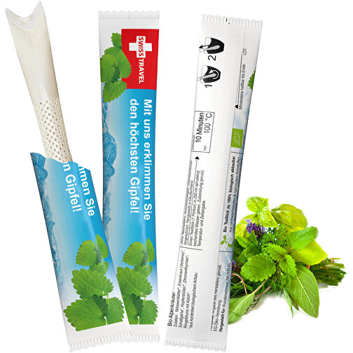 Organic TeaStick - Alpine Herbs - Individ. Design, Bild 2