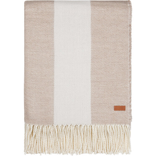 VINGA Tella Aware™ Polylana® Decke, Beige , beige, Acryl, 170,00cm x 0,40cm x 130,00cm (Länge x Höhe x Breite), Bild 1