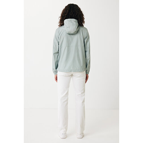 Iqoniq Logan Lightweight Jacke Aus Recyceltem Polyester, Iceberg Green , Iceberg green, 100% recyceltes Polyester, XXS, 62,00cm x 1,00cm x 52,00cm (Länge x Höhe x Breite), Bild 9