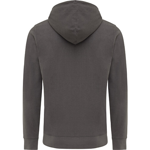 Iqoniq Abisko Zip-Kapuzenpullover Aus Recycelter Baumwolle, Anthrazit , anthrazit, 50% recycelte und 50% biologische Baumwolle, XXL, 78,00cm x 1,00cm x 64,00cm (Länge x Höhe x Breite), Bild 2