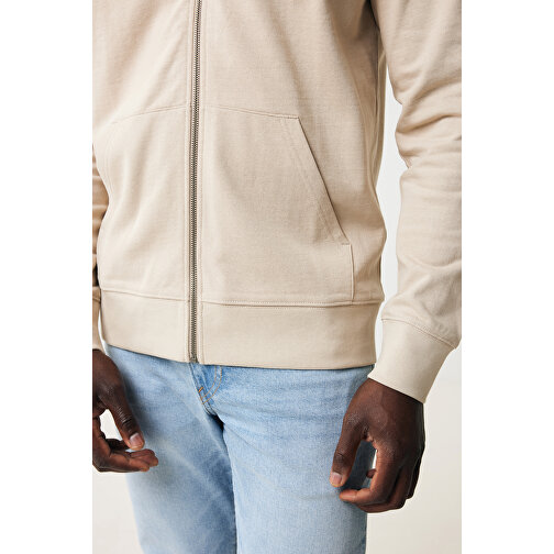 Iqoniq Abisko Zip-Kapuzenpullover Aus Recycelter Baumwolle, Desert , desert, 50% recycelte und 50% biologische Baumwolle, XXXL, 80,00cm x 1,00cm x 68,00cm (Länge x Höhe x Breite), Bild 8