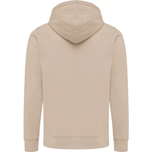 Iqoniq Abisko sweat à capuche zippé en coton recyclé, desert, Image 2