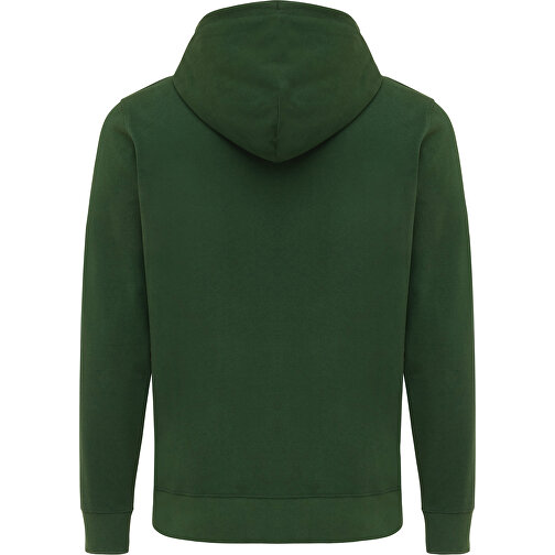 Iqoniq Abisko Zip-Kapuzenpullover Aus Recycelter Baumwolle, Forest Green , forest green, 50% recycelte und 50% biologische Baumwolle, XL, 76,00cm x 1,00cm x 60,00cm (Länge x Höhe x Breite), Bild 2