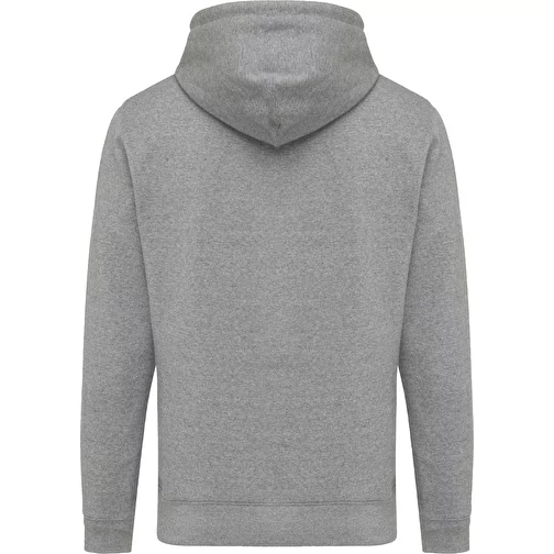 Sweat à capuche Iqoniq Rila Lightweight en coton recyclé, non teint anthracite clair, Image 2