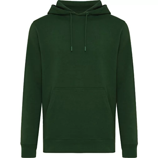 Sweat à capuche Iqoniq Rila Lightweight en coton recyclé, forest green, Image 1