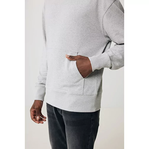 Sweat-shirt Iqoniq Yoho Relax en coton recyclé, heather grey, Image 8