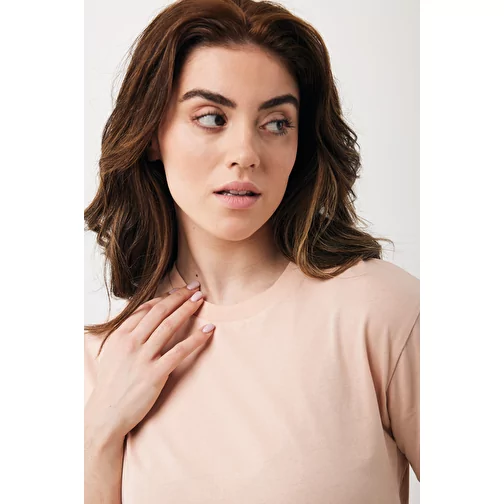 Iqoniq Teide T-shirt en coton recyclé, peach nectar, Image 8