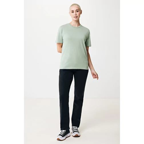 Iqoniq Sierra T-shirt leggera in cotone riciclato, verde Iceberg, Immagine 14