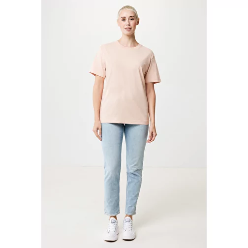 Iqoniq Kakadu relaxed T-shirt en coton recyclé, peach nectar, Image 7