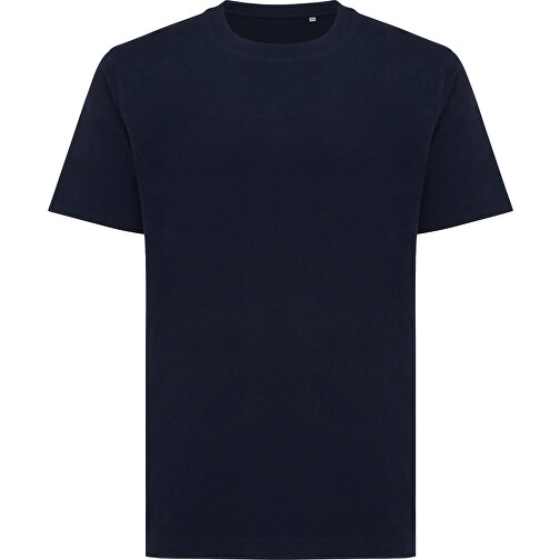 Iqoniq Kakadu Relaxed T-Shirt Aus Recycelter Baumwolle, Navy Blau , navy blau, 50% recycelte und 50% biologische Baumwolle, XXS, 64,00cm x 1,00cm x 50,00cm (Länge x Höhe x Breite), Bild 1