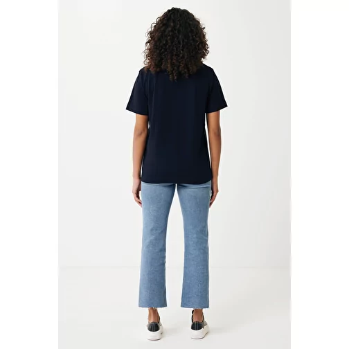 Iqoniq Kakadu relaxed T-shirt en coton recyclé, bleu marine, Image 7